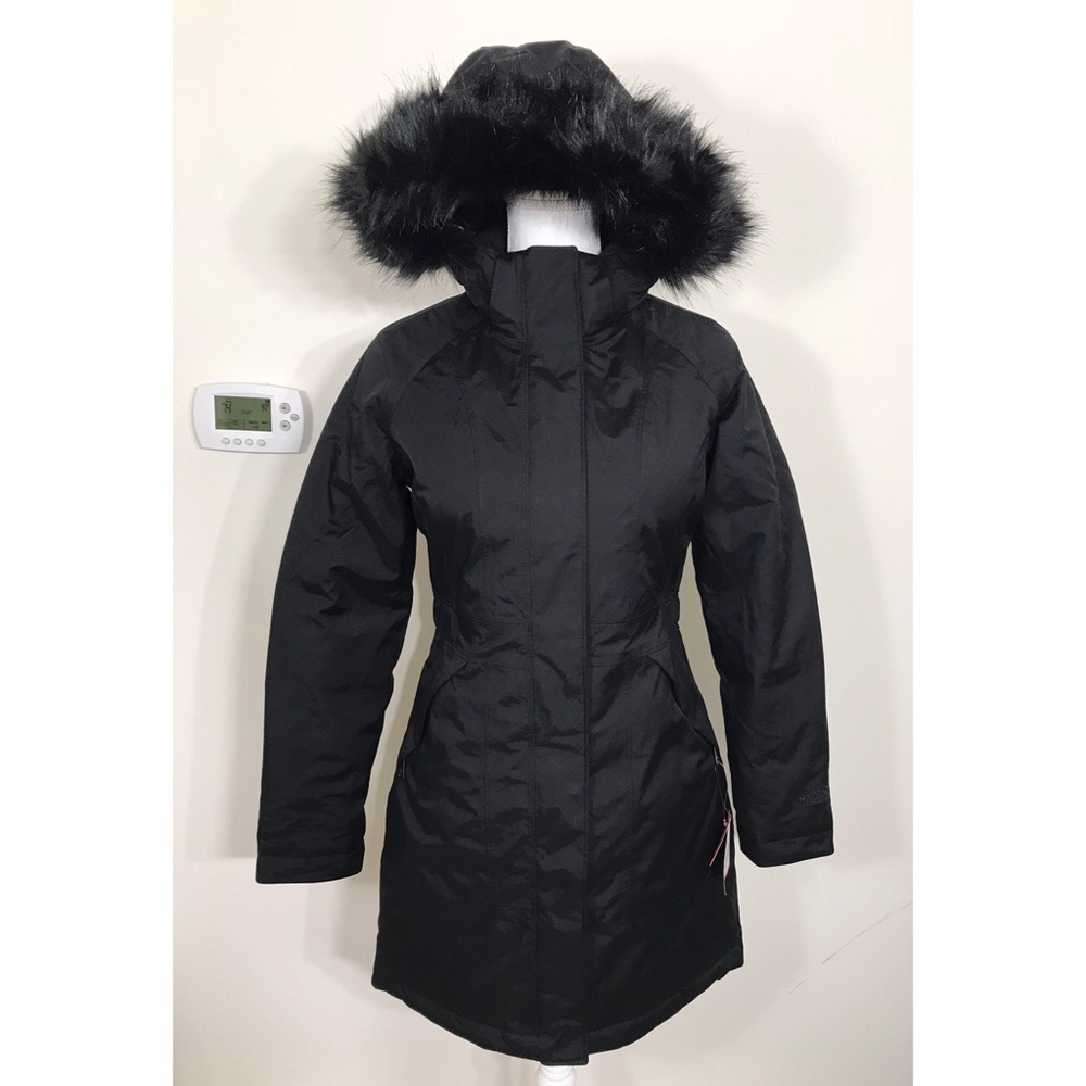FIRM The North Face Women’s Arctic Parka Black - Picture 2 of 7